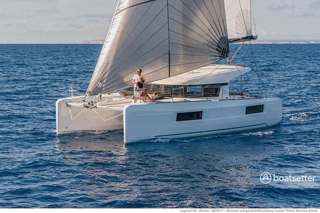 Rent a Lagoon  catamaran in Marina del Rey, CA near me